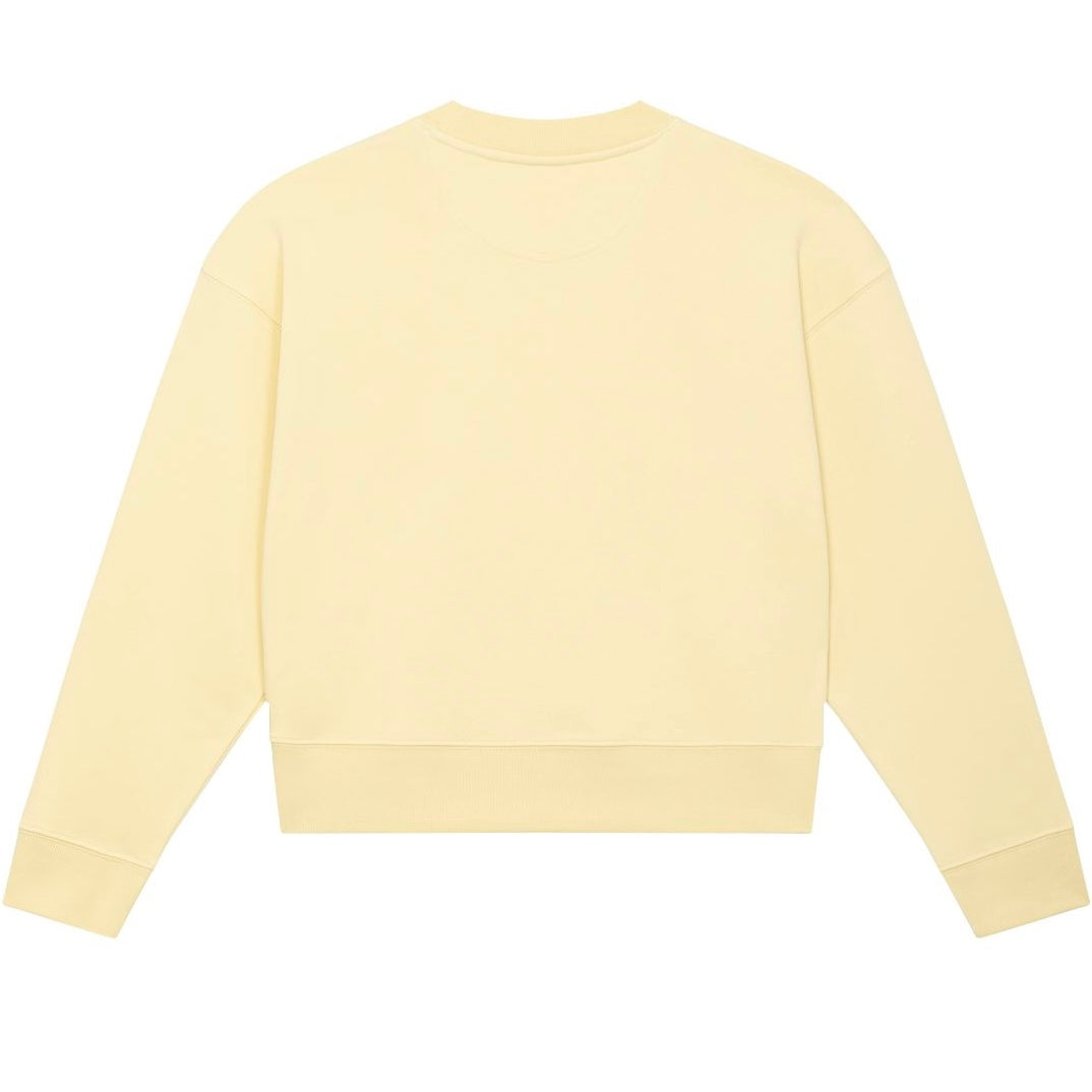 Crop sweater I can and I will (in wit) SAMPLE SALE