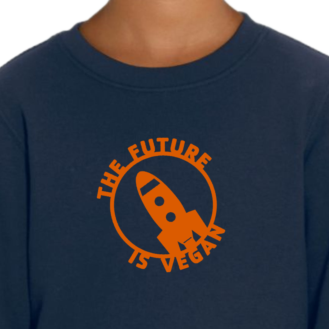 Kids sweater The Future is Vegan SAMPLE SALE