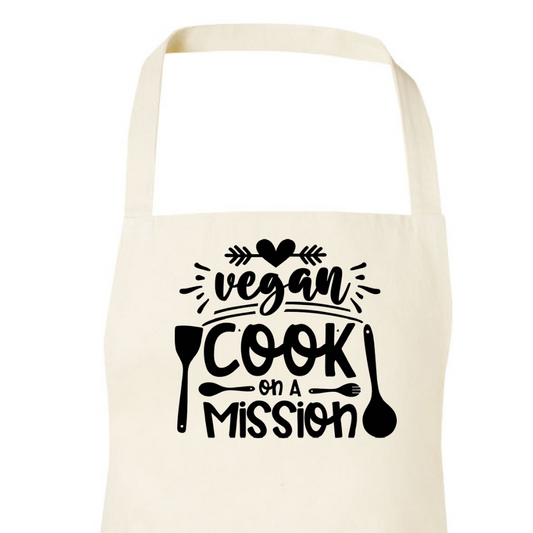 Schort Vegan cook on a mission