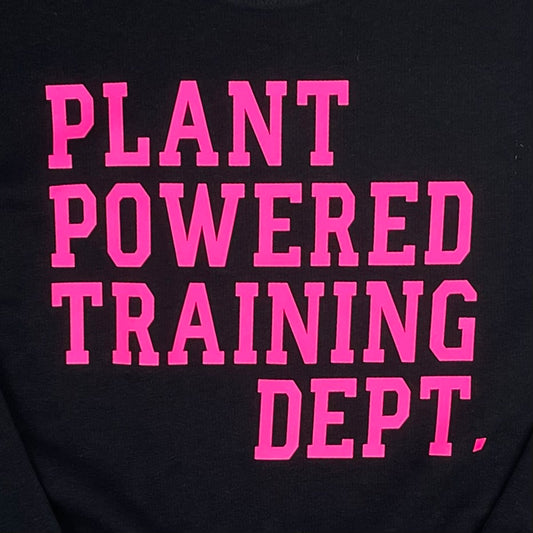 Crop sweater Plant Powered Training Dept.