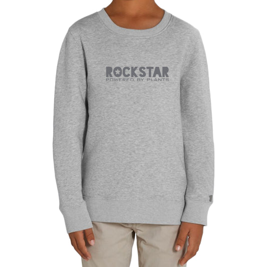 Sweater Rockstar Powered by Plants grijs/grijs