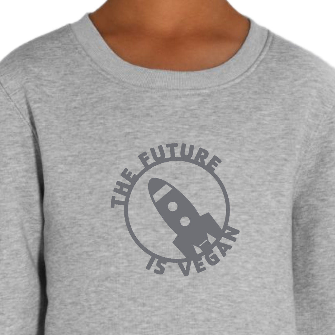 Sweater The Future is Vegan grijs/grijs