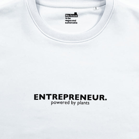 Sweater Entrepreneur Powered by Plants