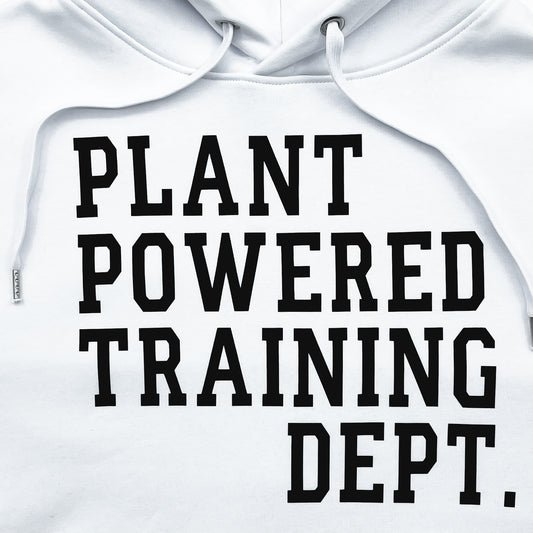 Hoodie Plant Powered Training Dept.