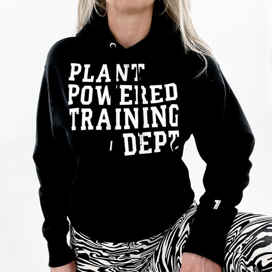 Hoodie Plant Powered Training Dept.