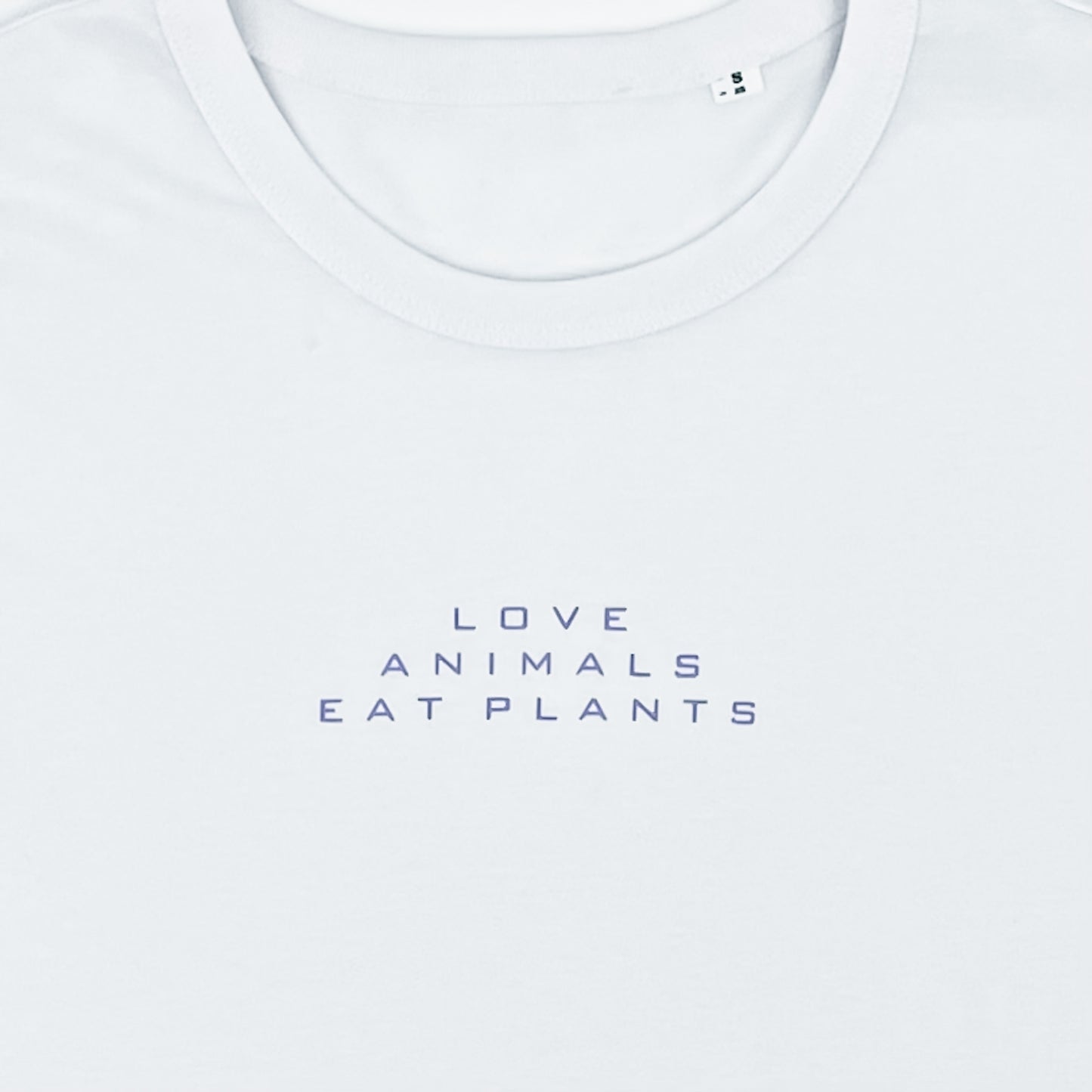 T-shirt Love animals - eat plants -